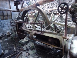 Backbarrow ironworks steam engine april 2013