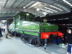 Brush class ES1 electric loco built for NER in hall at NRM Shildon april 2016