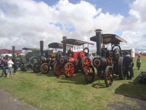 Cumbria steam gathering Cark July 2012 traction engines3