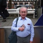 Mark on canal cruise boat, amsterdam, september 2013C