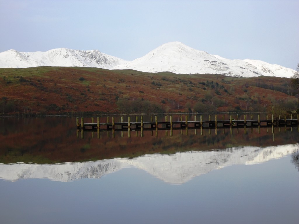 Old Man of Coniston and coniston lake january 2016d