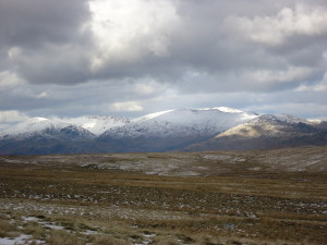 corney fell looking NE towards the dunnerdale fells, march 2016