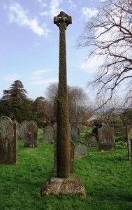 viking cross, st.Marys church Gosforthc