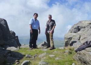 Small.John and David at Harter Fell summit