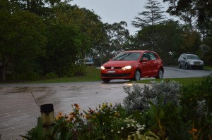 Nick driving the new Polo