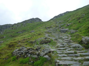 Climbing Helvellyn 2