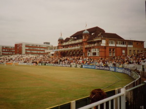 Old Trafford pavilion, 1992