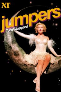 NT poster for Jumpers, with Diana Rigg