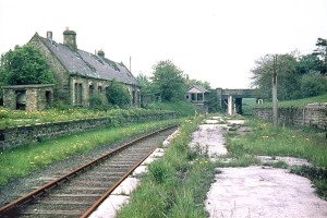 Rowley station in 1968 at its original location