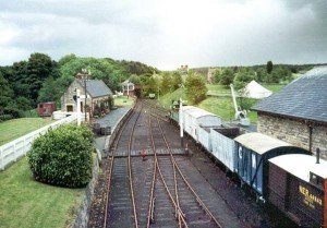 Rowley station rebuilt at Beamish museum