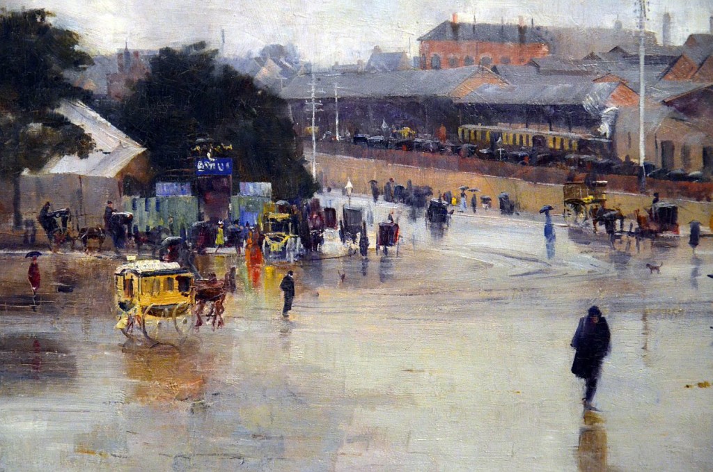 Arthur Streeton - The Railway Station - Redfern